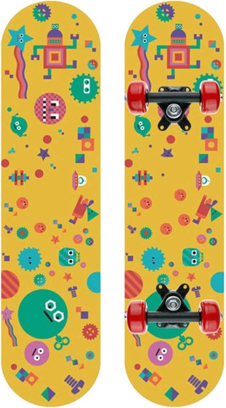 Skateboard - Truc board - Beginner trucs leren - 7 lagen esdoorn - 60x15cm - G