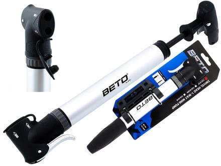 Beto CLD012T Serie - Aluminium Fietspomp - Ruchoma Hoofd - AV/FV/DV Compatibel