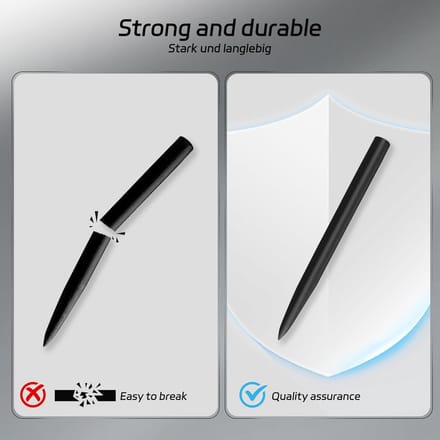 Dartpunten Vervangend Zwart Gecoat 30mm - 15 Stuks