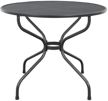 Royal Garden strekmetaal tuintafel rond - Ø90 cm. - Antraciet