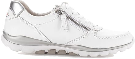 Gabor rollingsoft sensitive 86.968.51 - dames rollende wandelsneaker - Wit - maat 38.5 (EU) 5.5 (UK)