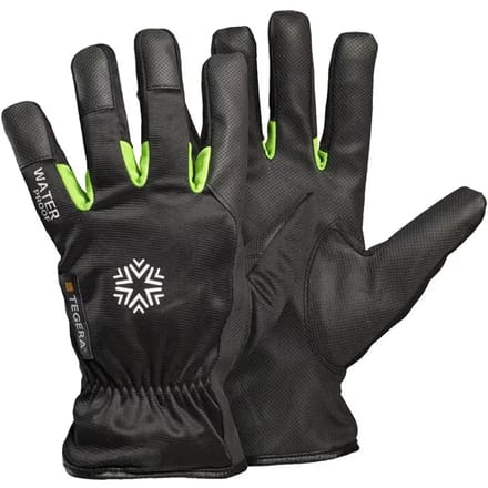 Beschermhandschoenen van synthetisch leer, wintervoering TEGERA