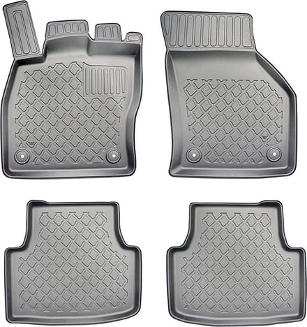 3D Automatten voor Seat Leon 4 (KL), Cupra Leon en Volkswagen Golf 8 Variant (vanaf 2020-) - 4-delig - TPE-Rubber