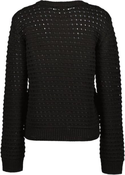 Blue Seven dames - Trui 247985 zwart gebreid maat 40