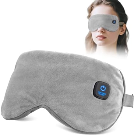 Verwarmd Slaap-Oogmasker met Timer en Draadloze Warmte