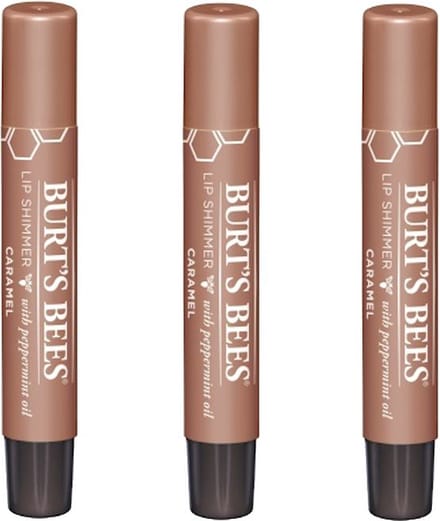 BURT'S BEES - Lip Shimmer Caramel - 3 Pak