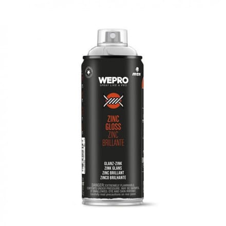 Spuitbus Galvani Spray MTN WEPRO GLOSSY ZINC 400ML