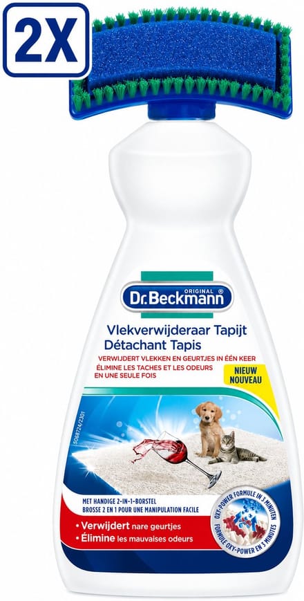 2 x Dr. Beckmann Vlekverwijderaar Tapijt - Tapijtreiniger