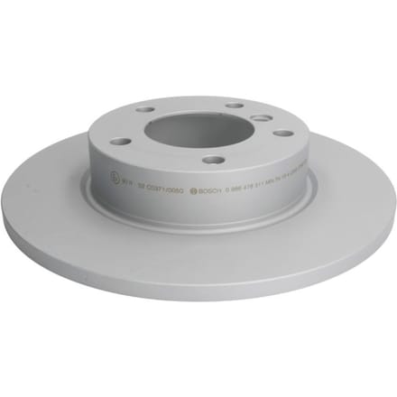 Remschijf BOSCH 0 986 478 511, voorkant, compleet, 1 Stuk