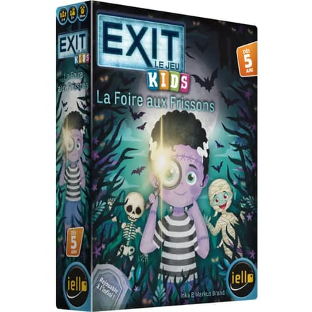 Bordspellen IELLO Exit Kids : La Foire aux Frissons
