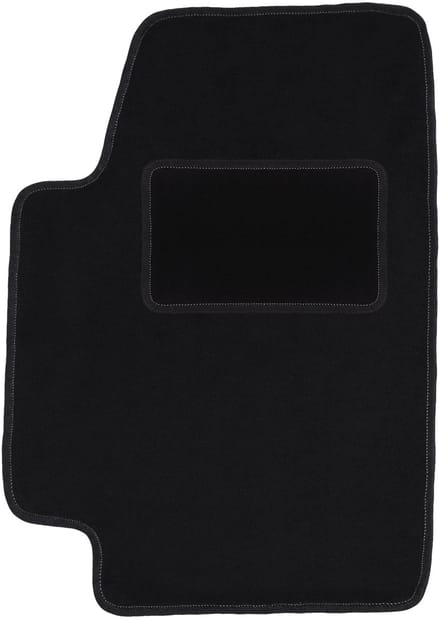 Bestuurdersmat zwart voor: Audi 80 B5 cabrio (1994-2000)