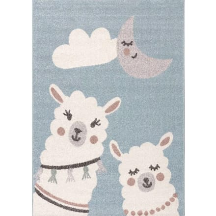 Tapijt voor slaapkamer - lama mignon Yellow Tipi