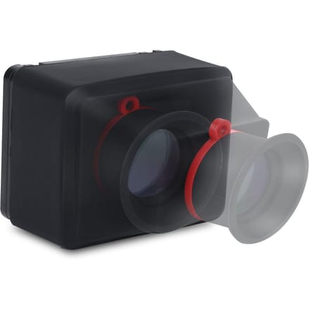 Duurzame 3.2 inch LCD Zoeker 3X Vergrootglas Accessoire voor DSLR Systeemcamera's black