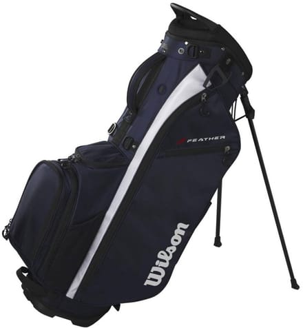 Wilson Feather Standbag 2025 - Blauw Wit