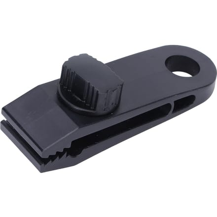 Plastic Clips Fixeren Groot Lichtgewicht Winddicht Verstelbare Tentklemmen voor Buitententen black