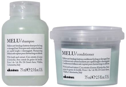Davines MELU Shampoo + Conditioner Travelset