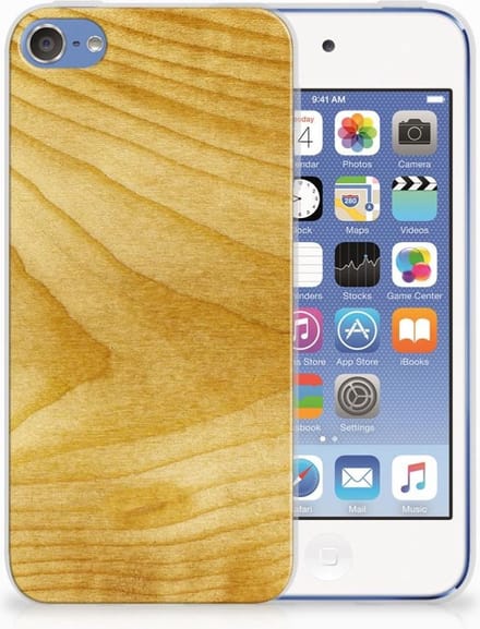 Apple iPod Touch 5 | 6 Bumper Hoesje Licht Hout