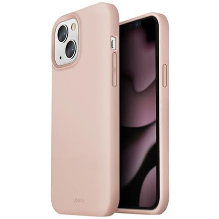 UNIQ Lino - Hoesje voor mobiele telefoon - iPhone 13 - Roze