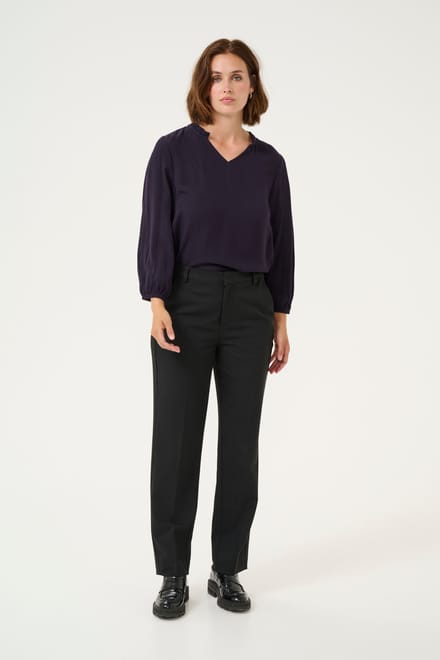 Blouse met lange mouwen Regular fit Dawn Purple