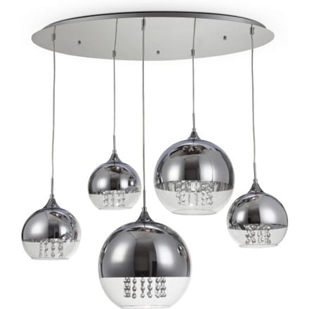 Maytoni - Hanglamp Fermi - Nikkel