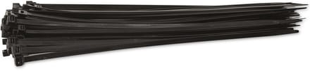 KSS kabelbinderset polyamide 6.6, zwart, 380x7,6, UV-bestendig, 100 stuks