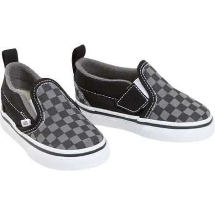 Instappers Vans TD Slip-On V (Checkerboard) Blk/Pewter