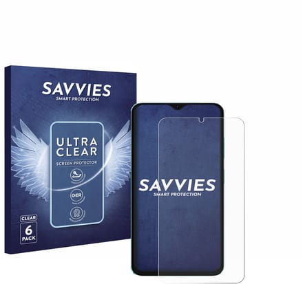 Savvies - Screenprotector voor Oscal C70 - Folie Beschermfolie transparant 6 Stuks