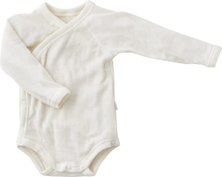 Romper Merinowol lange mouw wit 40