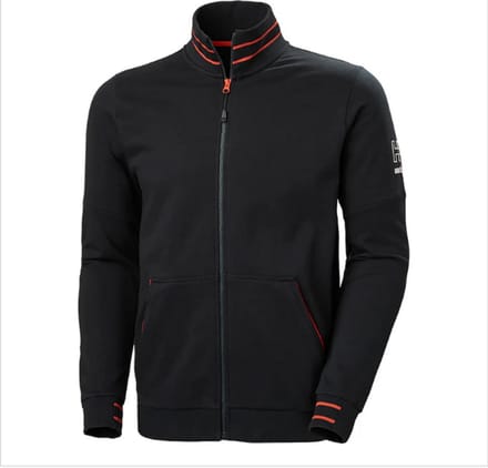 Helly Hansen 79247 KENSINGTON ZIP SWEATSHIRT - 990 BLACK - M