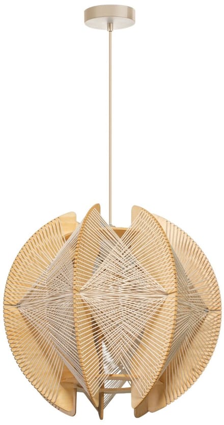 ETH Jessica Hanglamp 1x E27 Max 60W dia. 50cm 2.5m kabel Naturel