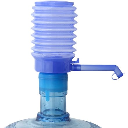 Waterflessenpomp Quick Water Stop Plastic Waterdragerpomp voor Flessenwater Slaapzaal Emmer gray