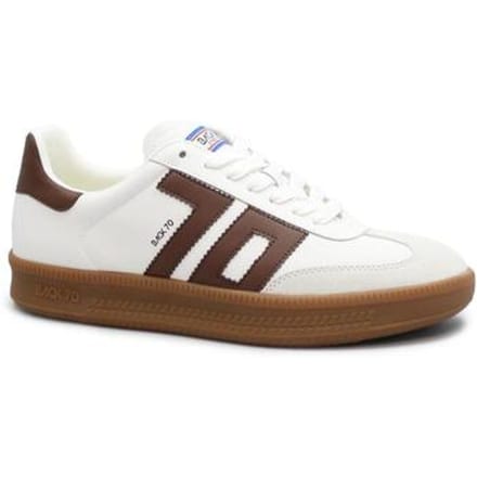 BACK70 Double Sneakers - Leer - Heren - Wit - Maat 43