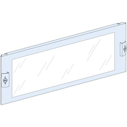 Schneider Electric LVS03342 PrismaSeT-P, frontplaat, met kijkvenster, breedte = 650 mm, hoogte = 4 modules 1 stuk(s)