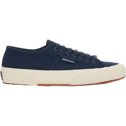 Superga Volwassen unisex 2750 Herringbone Trainers (Navy/Off Wit)