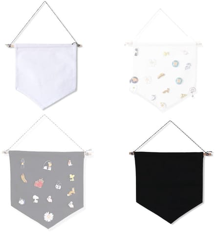 Dailygoods- Display Banner 2 stuks - Duurzaam Polyester Katoen