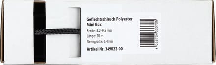 Gevlochten Kabelbescherming Mini Box 3.2 - 9.5 mm / Lengte 10 meter