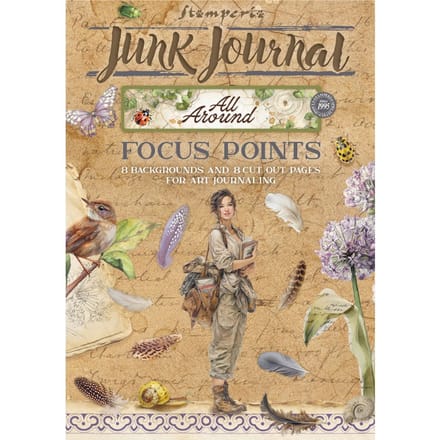 Stamperia - All Around Junk Journal A5 Focus Points (SBJKS02)