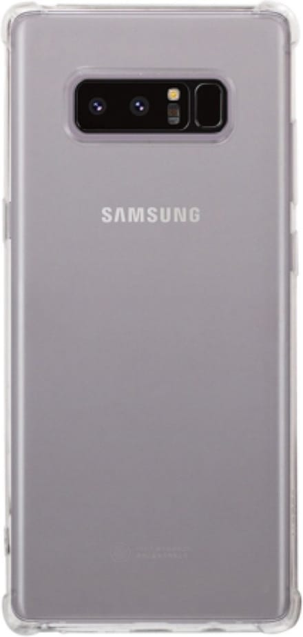 Anti Shock silicone back cover Geschikt voor Samsung Galaxy Note 8/Transparant hoesje