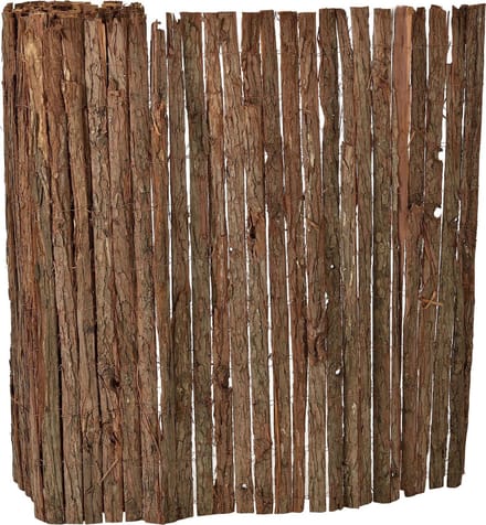 Boomschorsmat op rol tuinscherm natuurscherm 5x1 m casa.pro