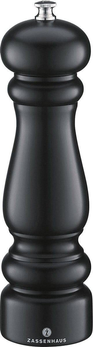Zassenhaus pepermolen Potsdam beukenhout zwart, 20 cm