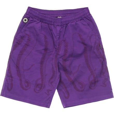 Outline Jogger Short Heren Korte Broek Paars