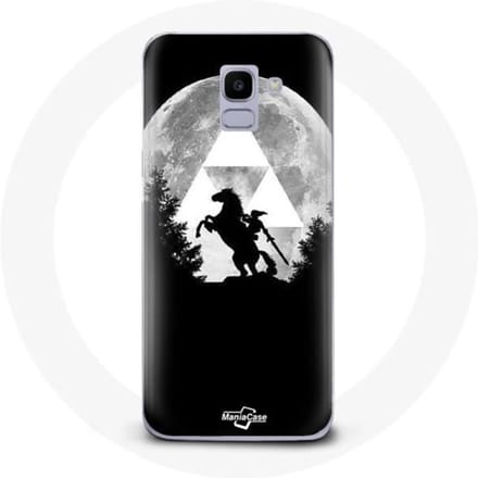 Hoesje voor Samsung Galaxy A8 2018 Zelda Moon