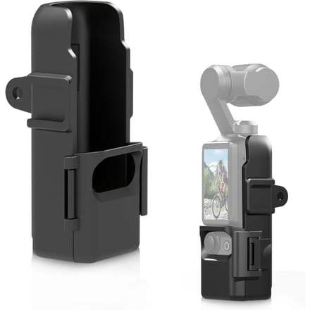 PULUZ PU898B Uitbreidingsadapter Camera Uitbreidingsbeugel Bevestiging met Cold Shoe Bevestiging Actiecamera Bevestiging zwart