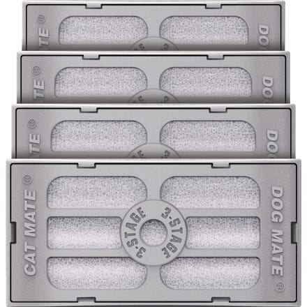 Cat Mate 386 - Filterpatronen 3-traps - Drinkfontein filters - 4 stuks
