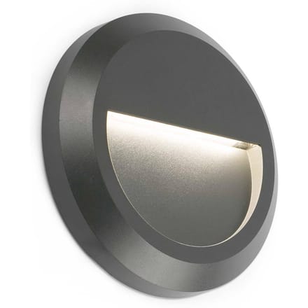 FARO BARCELONA Ronde LED outdoor wandlamp Grant