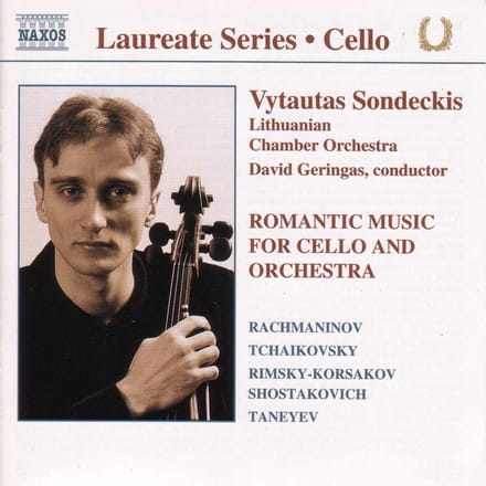 Vytautas Sondeckis, Lithuanian Chamber Orchestra, David Geringas - Romantic Music For Cello And Orchestra (CD)