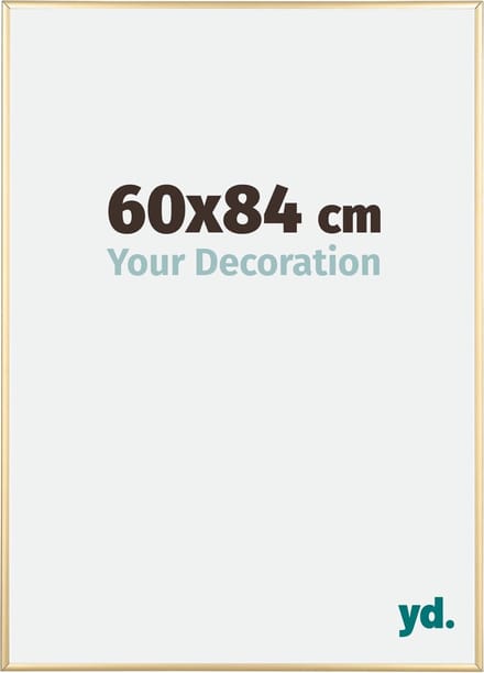 Your Decoration - Fotolijst 60x84 cm - Aluminium - Goud - Kent