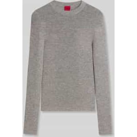 slim fit pullover van wolmix met lyocell-kasjmier-aandeel model 'Sallya'