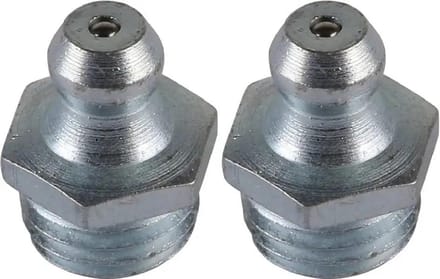 Set van 2 Stalen Smeernippels Kegelvetnippel voor Diverse Voertuigen en Machines