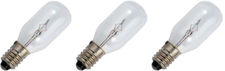 Signaallamp E10 60V 4W - 66 mAh - 3 stuks - T16 Gloeilamp Ø16mm - 35mm - 2500K - Dimbaar